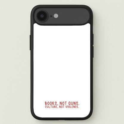 Books, Not Guns - TV Quotes Phone Case for iPhone 17 Air