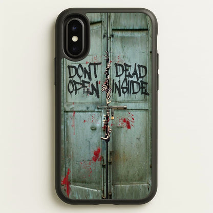 Don't Open Dead Inside  -  Phone Case for iPhone X / XS