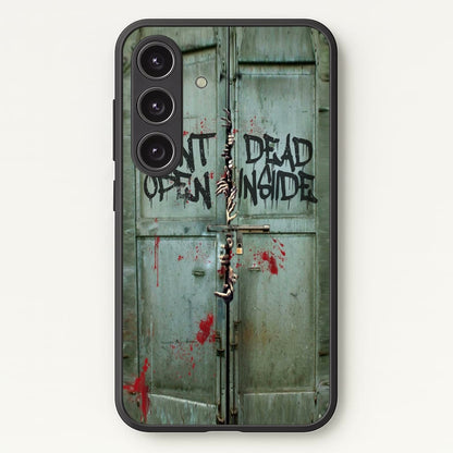 Don't Open Dead Inside  -  Phone Case for Galaxy S25