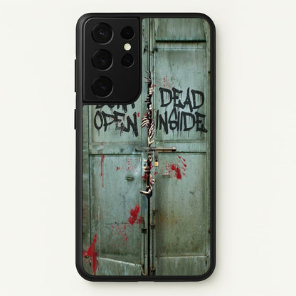 Don't Open Dead Inside  -  Phone Case for Galaxy S21 Ultra