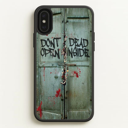Don't Open Dead Inside  -  Phone Case for iPhone XS Max