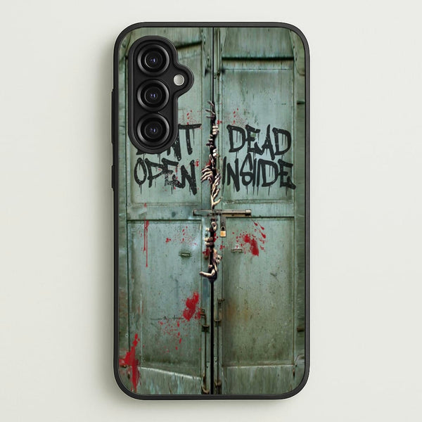 Don't Open Dead Inside  -  Phone Case for Galaxy A14
