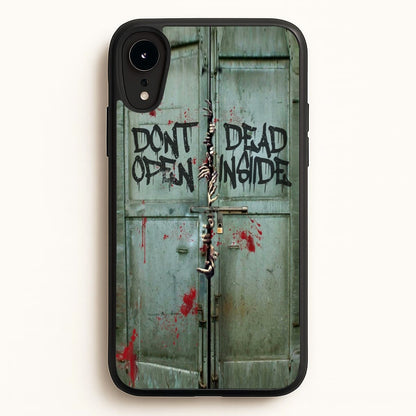 Don't Open Dead Inside  -  Phone Case for iPhone XR