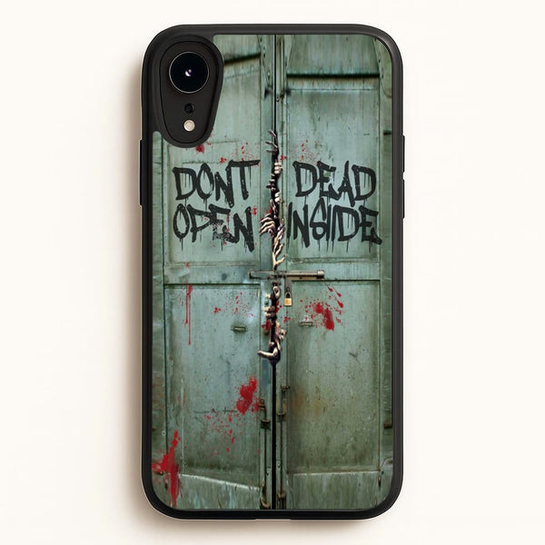 Don't Open Dead Inside  -  Phone Case for iPhone XR