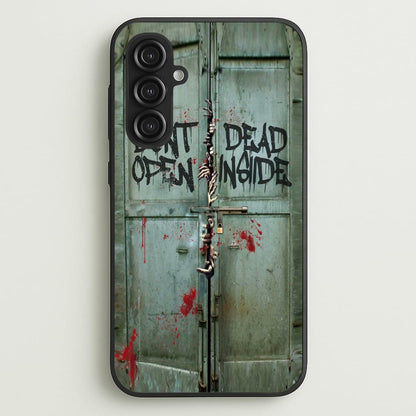 Don't Open Dead Inside  -  Phone Case for Galaxy S23FE
