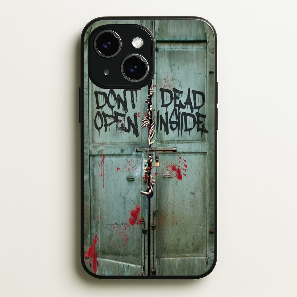 Don't Open Dead Inside  -  Phone Case for iPhone 14 Plus