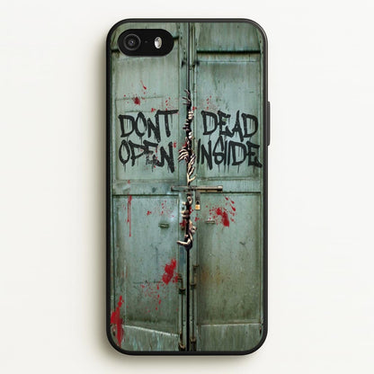 Don't Open Dead Inside  -  Phone Case for iPhone 5 / 5s / SE 2016