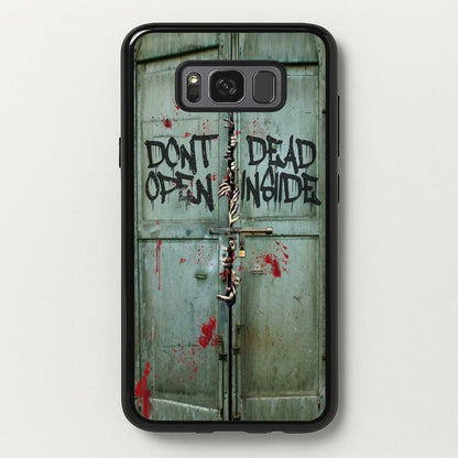 Don't Open Dead Inside  -  Phone Case for Galaxy S8 Plus