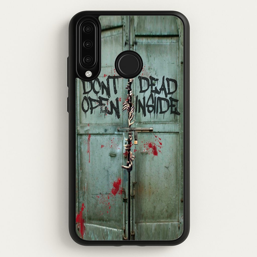 Don't Open Dead Inside  -  Phone Case for Huawei P30 Lite