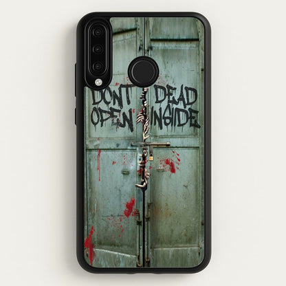 Don't Open Dead Inside  -  Phone Case for Huawei P30 Lite