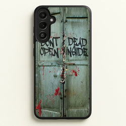 Don't Open Dead Inside  -  Phone Case for Galaxy A34