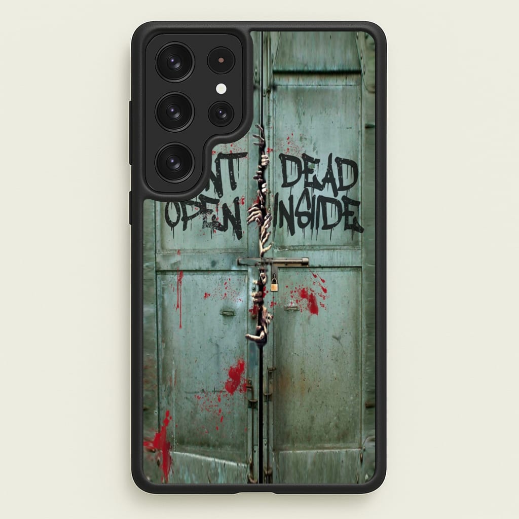 Don't Open Dead Inside  -  Phone Case for Galaxy S22 Ultra