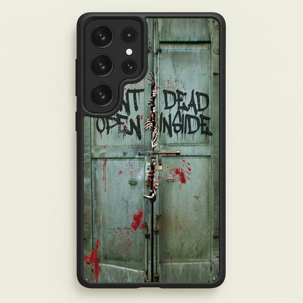 Don't Open Dead Inside  -  Phone Case for Galaxy S22 Ultra