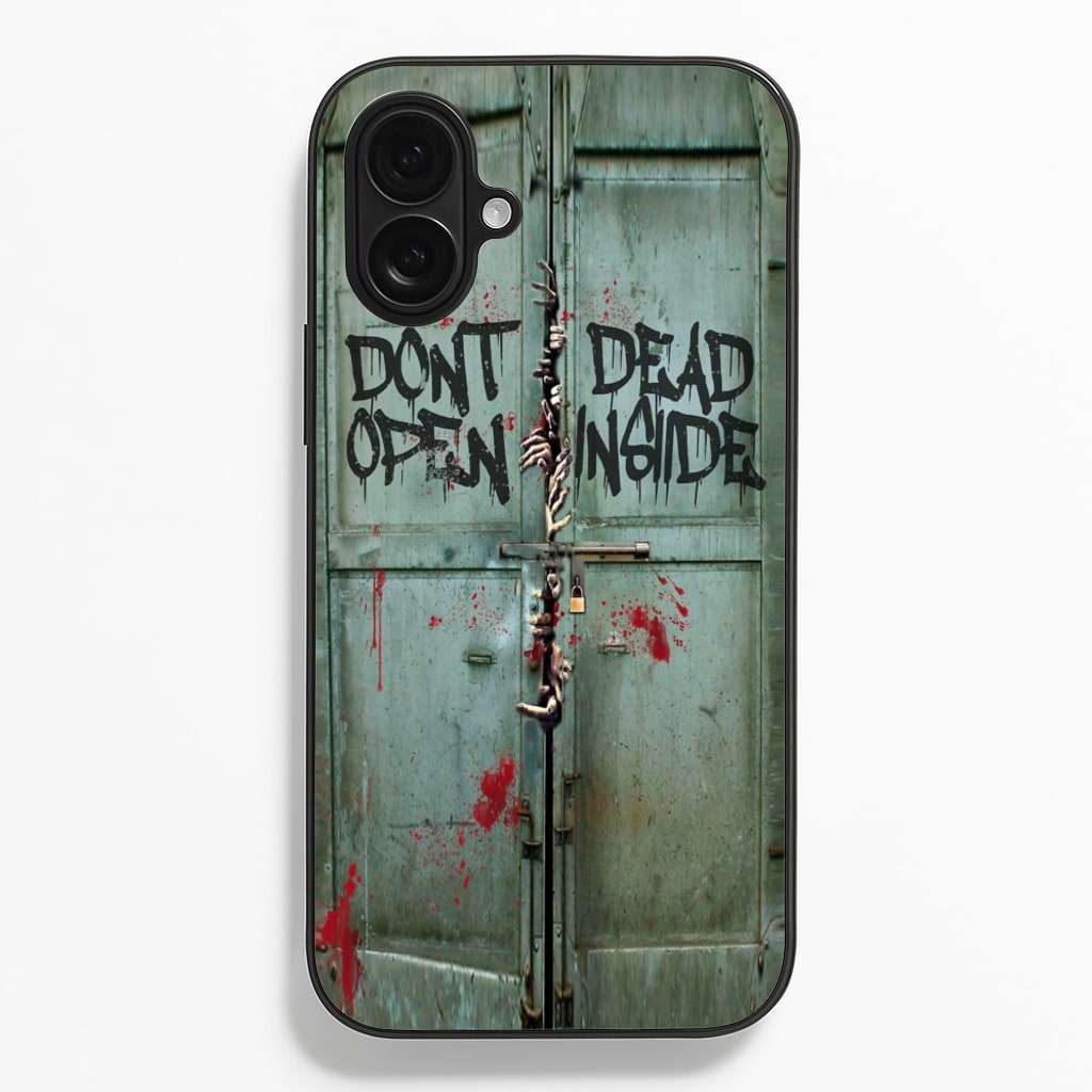 Don't Open Dead Inside  -  Phone Case for iPhone 16 Plus