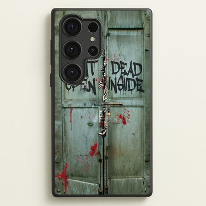 Don't Open Dead Inside  -  Phone Case for Galaxy S25 Ultra