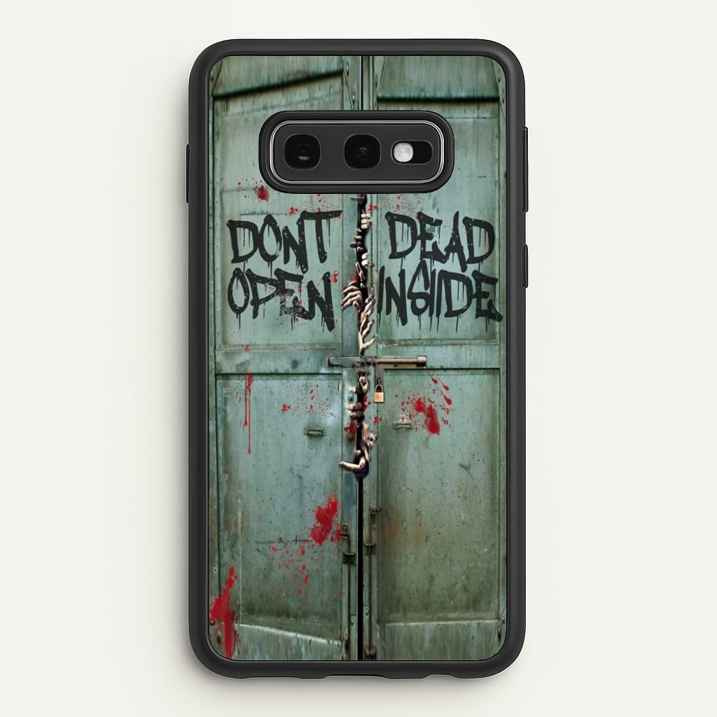 Don't Open Dead Inside  -  Phone Case for Galaxy S10e
