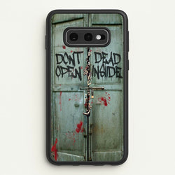 Don't Open Dead Inside  -  Phone Case for Galaxy S10e