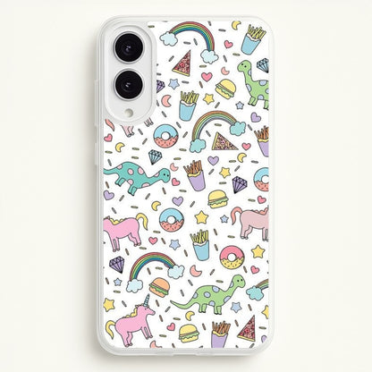 Tumblr Pattern  -  Phone Case for Galaxy S25 Edge