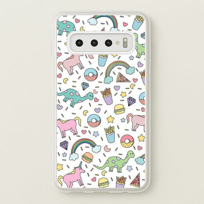 Tumblr Pattern  -  Phone Case for Galaxy S10