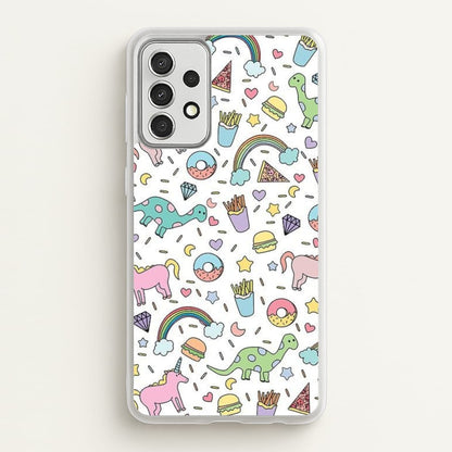 Tumblr Pattern  -  Phone Case for Galaxy A52 / A52s