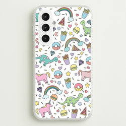 Tumblr Pattern  -  Phone Case for Galaxy S23FE