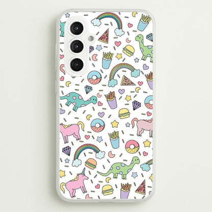 Tumblr Pattern  -  Phone Case for Galaxy S23FE