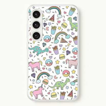 Tumblr Pattern  -  Phone Case for Galaxy S25