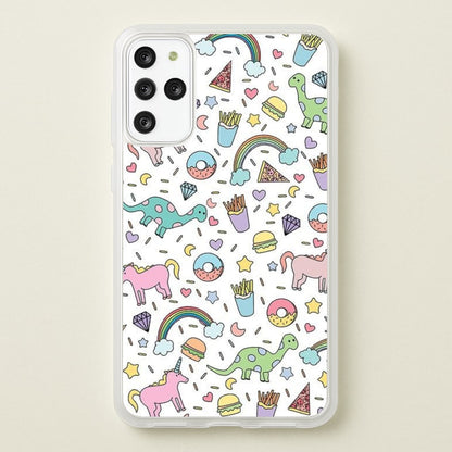 Tumblr Pattern  -  Phone Case for Galaxy S20 Plus