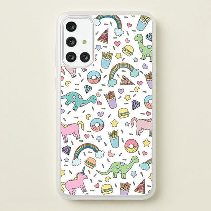 Tumblr Pattern  -  Phone Case for Galaxy A71