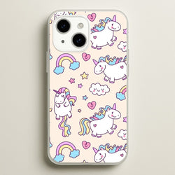 Cute Unicorn Pattern  -  Phone Case for iPhone 15 Plus