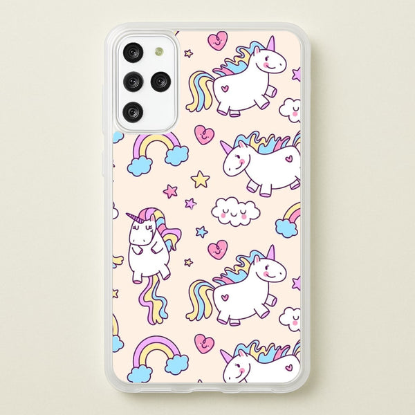 Cute Unicorn Pattern  -  Phone Case for Galaxy S20 Plus