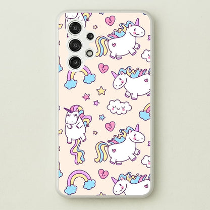 Cute Unicorn Pattern  -  Phone Case for Galaxy A13