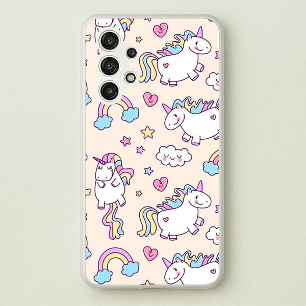 Cute Unicorn Pattern  -  Phone Case for Galaxy A13