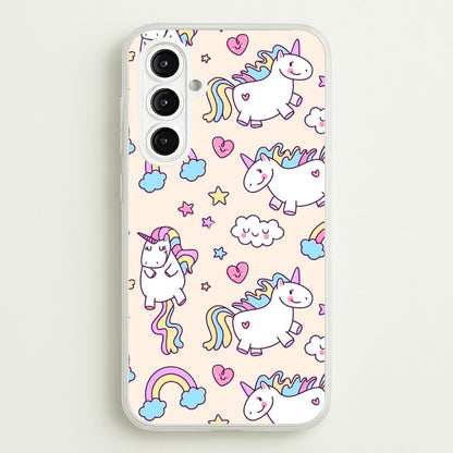 Cute Unicorn Pattern  -  Phone Case for Galaxy A16