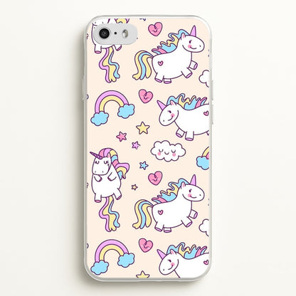 Cute Unicorn Pattern  -  Phone Case for iPhone 5 / 5s / SE 2016
