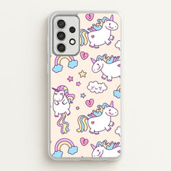 Cute Unicorn Pattern  -  Phone Case for Galaxy A52 / A52s