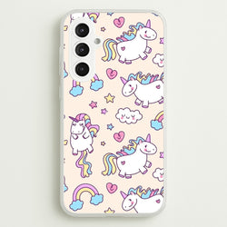 Cute Unicorn Pattern  -  Phone Case for Galaxy S23FE