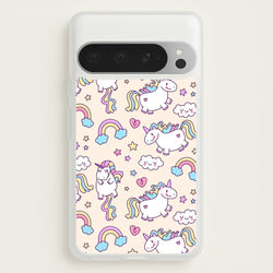 Cute Unicorn Pattern  -  Phone Case for Google Pixel 9 Pro XL
