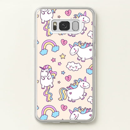 Cute Unicorn Pattern  -  Phone Case for Galaxy S8 Plus