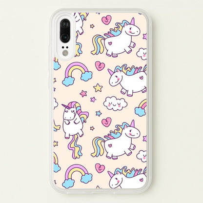 Cute Unicorn Pattern  -  Phone Case for Huawei P20