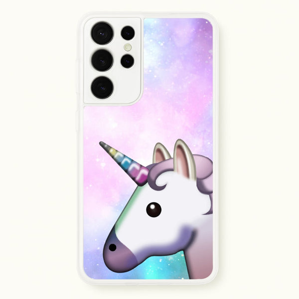 Galaxy Unicorn Pattern - Tumblr  -  Phone Case for Galaxy S21 Ultra