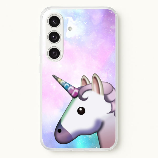 Galaxy Unicorn Pattern - Tumblr  -  Phone Case for Galaxy S24 Plus