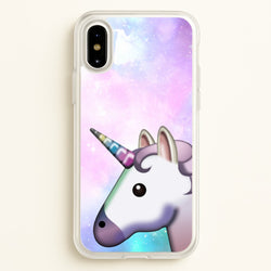 Galaxy Unicorn Pattern - Tumblr  -  Phone Case for iPhone X / XS