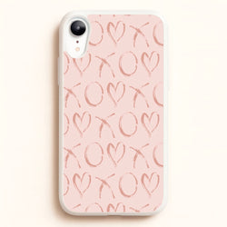 Valentine's Day Pattern  - Valentine's Day Phone Case for iPhone XR