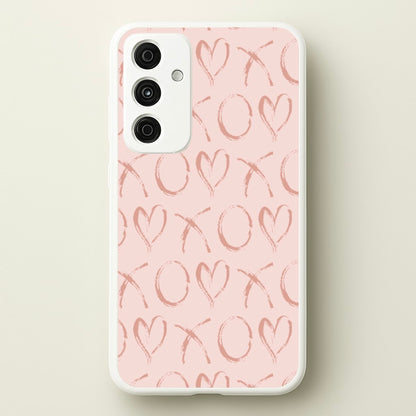 Valentine's Day Pattern  - Valentine's Day Phone Case for Galaxy A55