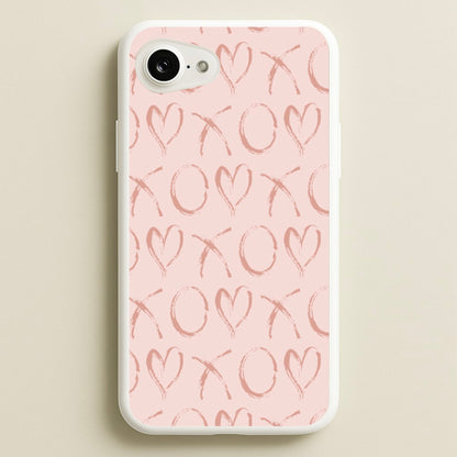 Valentine's Day Pattern  - Valentine's Day Phone Case for iPhone 16e
