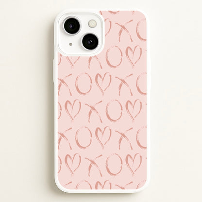 Valentine's Day Pattern  - Valentine's Day Phone Case for iPhone 13 Mini