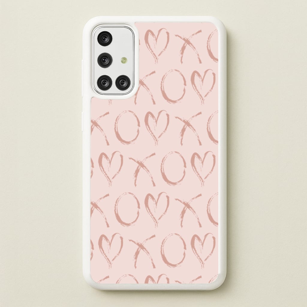 Valentine's Day Pattern  - Valentine's Day Phone Case for Galaxy A71
