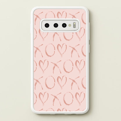 Valentine's Day Pattern  - Valentine's Day Phone Case for Galaxy S10