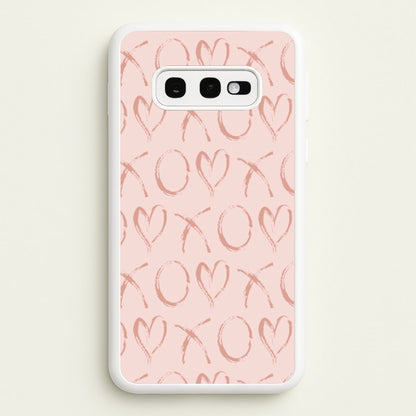 Valentine's Day Pattern  - Valentine's Day Phone Case for Galaxy S10e